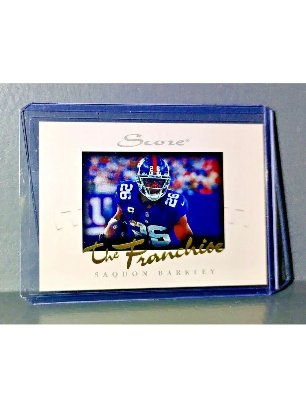 Saquon Barkley 2021 Panini NFL Score The Franchise #23 Card 1/1966